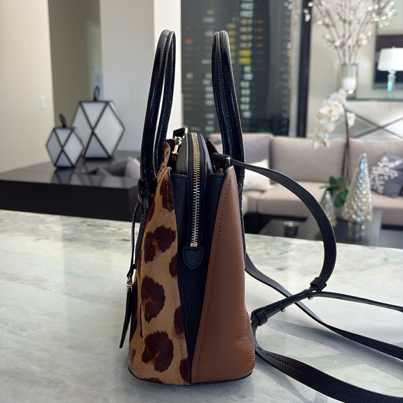 Kate Spade New Yorkk Margaux Haircalf Medium Satchel EUC - Picture 6 of 13